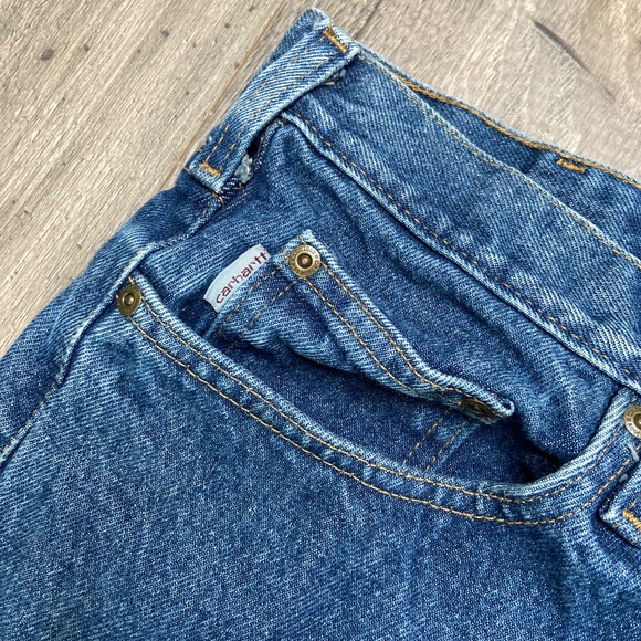 Carhartt Men's Relaxed Fit Cotton Jeans Size 32x32 - Picture 5 of 11